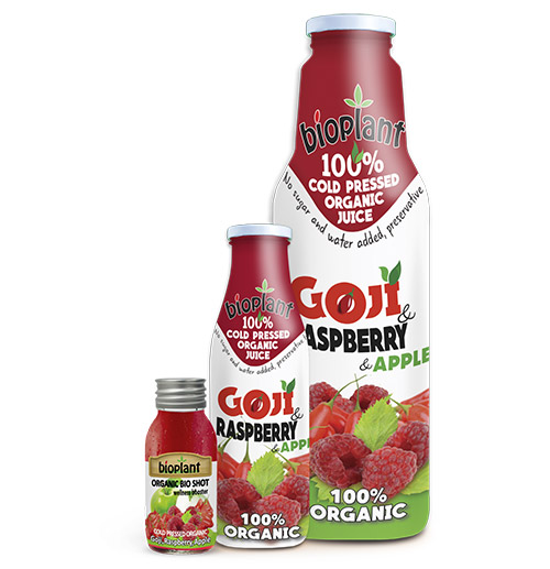 Bioplant Organic Goji Raspbbery Juice